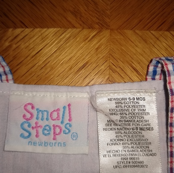 6-9mths Train Overalls - Picture 2 of 3